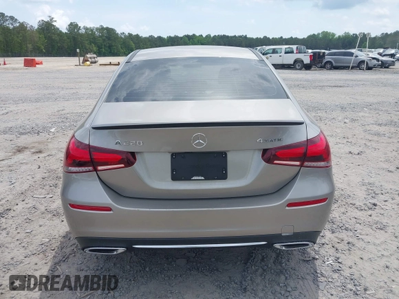 2019 Mercedes-Benz A 220 with VIN WDD3G4FB5KW012398, listed as a IAAI auction lot 42102032 with 64,927 mi miles and . Bid and sale history available at DreamBid. Image 17.