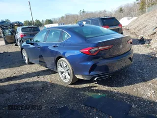 2021 Acura TLX Technology with VIN 19UUB5F48MA010750, listed as a IAAI auction lot 41779356 with 40,669 mi miles and . Bid and sale history available at DreamBid. Image 3.