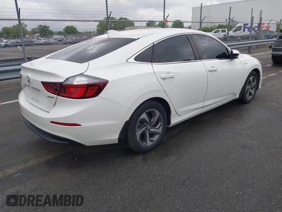 2019 Honda Insight EX with VIN 19XZE4F54KE033029, listed as a IAAI auction lot 41972665 with 75,281 mi miles and . Bid and sale history available at DreamBid. Image 4.