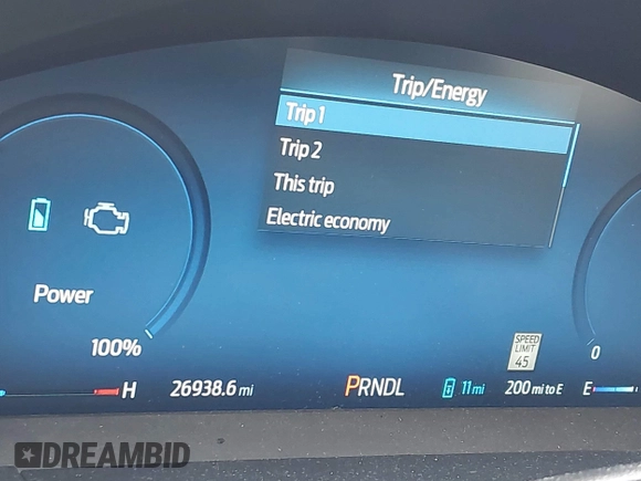 2023 Ford Escape PHEV z VIN 1FMCU0E16PUA29522, wystawiony jako IAAI lot #42441748 z przebiegiem 26 938 mil mil oraz . Historia ofert i sprzedaży dostępna na DreamBid. Obrazek 7.