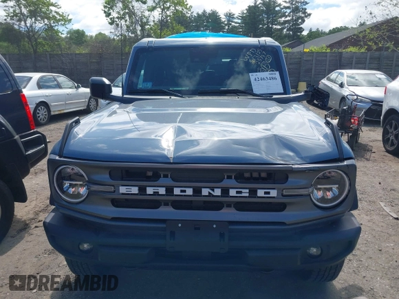 2024 Ford Bronco Big Bend с VIN 1FMDE7BH9RLB34429, выставлен на аукционе IAAI как лот 42463486 с пробегом 1 575 миль миль и . История ставок и продаж доступна на DreamBid. Изображение 12.