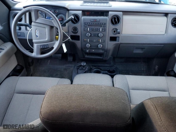 2010 Ford F-150 XL with VIN 1FTEX1EW1AFC83642, listed as a Copart auction lot 46632535 with 136,235 mi miles and Salvage Title. Bid and sale history available at carsss.com. Image 8.