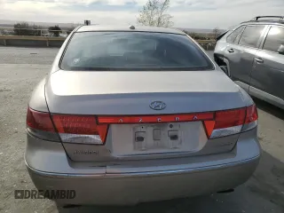 2008 Hyundai Azera Limited with VIN KMHFC46F98A251380, listed as a Copart auction lot 49347165 with 206,526 mi miles and Salvage Title. Bid and sale history available at DreamBid. Image 6.