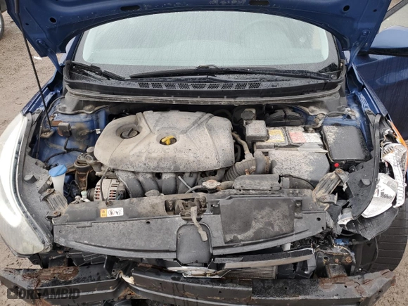 2016 Hyundai Elantra SE with VIN 5NPDH4AE1GH662002, listed as a Copart auction lot 85233514 with 144,743 mi miles and Salvage Title. Bid and sale history available at carsss.com. Image 11.