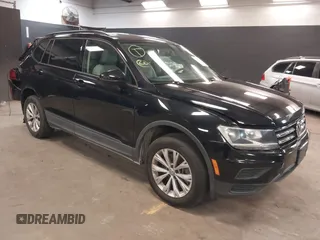 2020 Volkswagen Tiguan S with VIN 3VV0B7AX4LM117114, listed as a IAAI auction lot 42348337 with 51,654 mi miles and . Bid and sale history available at DreamBid. Image 1.