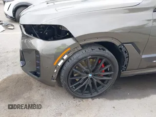 2024 BMW X6 M60i with VIN 5UX43EX06R9U42705, listed as a IAAI auction lot 40359439 with 9,071 mi miles. Bid and sale history available at carsss.com. Image 20.
