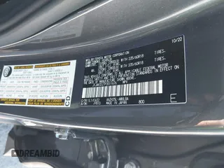 2023 Lexus NX 350h with VIN JTJAKCEZ7P2011676, listed as a IAAI auction lot 42229334 with 25,238 mi miles and . Bid and sale history available at DreamBid. Image 9.