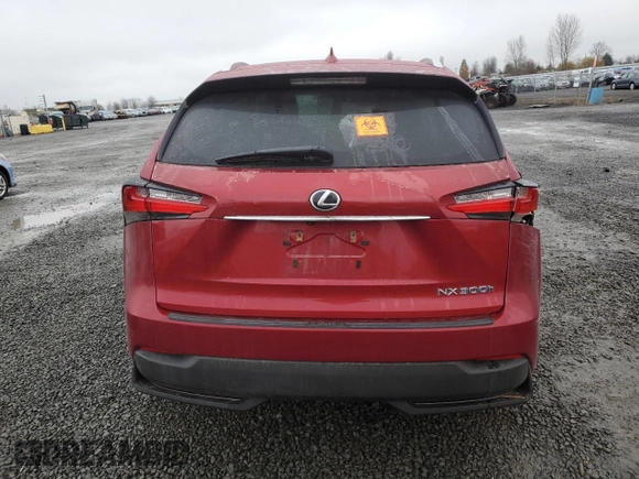 2017 Lexus NX 300h with VIN JTJBJRBZ1H2066124, listed as a Copart auction lot 84041074 with Not Provided miles and Salvage Title. Bid and sale history available at DreamBid. Image 6.