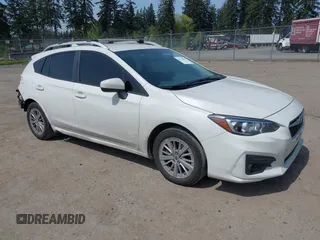 2018 Subaru Impreza Premium with VIN 4S3GTAD68J3736145, listed as a IAAI auction lot 42121807 with 106,202 mi miles and . Bid and sale history available at DreamBid. Image 1.