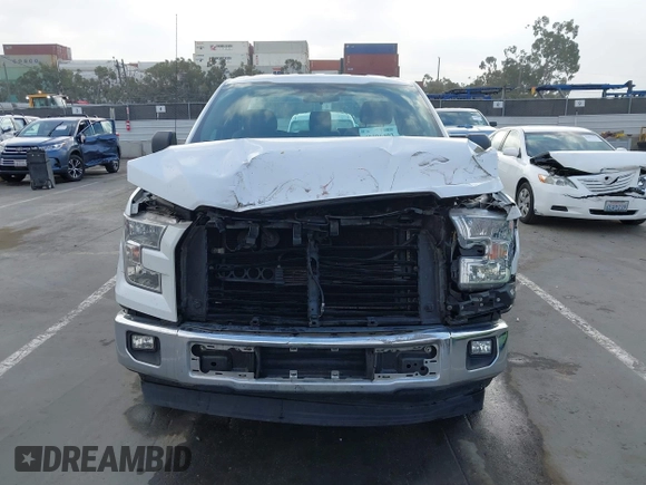 2017 Ford F-150 XL with VIN 1FTMF1CP6HKD94991, listed as a IAAI auction lot 42096402 with 104,966 mi miles. Bid and sale history available at carsss.com. Image 12.