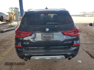 2020 BMW X3 sDrive30i with VIN 5UXTY3C03L9B65481, listed as a Copart auction lot 50918445 with 44,611 mi miles and Salvage Title. Bid and sale history available at carsss.com. Image 6.