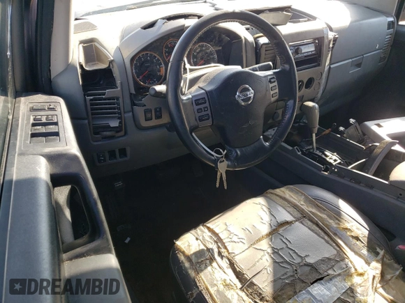 2009 Nissan Titan SE with VIN 1N6BA07D59N301228, listed as a Copart auction lot 84436334 with Not Provided miles and Salvage Title. Bid and sale history available at carsss.com. Image 8.