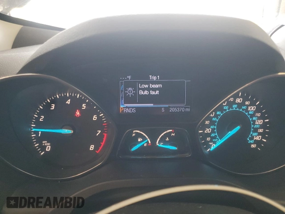 2013 Ford Escape SE with VIN 1FMCU0G91DUB56886, listed as a Copart auction lot 52699645 with 205,370 mi miles and Non Repairable. Bid and sale history available at carsss.com. Image 9.