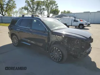 2023 Hyundai Palisade Calligraphy с VIN KM8R74GE5PU601026, выставлен на аукционе Copart как лот 51806555 с пробегом 11 622 миль миль и Списание • Salvage title. История ставок и продаж доступна на DreamBid. Изображение 4.