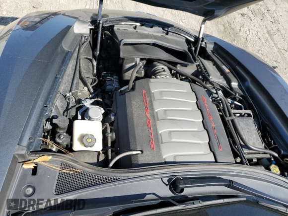 2014 Chevrolet Corvette Z51 2LT with VIN 1G1YJ2D75E5127249, listed as a Copart auction lot 71869424 with 34,818 mi miles and Non repairable. Bid and sale history available at DreamBid. Image 11.