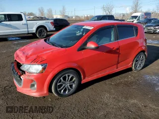 2017 Chevrolet Sonic LT with VIN 1G1JD6SH3H4170686, listed as a Copart auction lot 48811315 with 160,564 mi miles and Salvage Title. Bid and sale history available at carsss.com. Image 1.