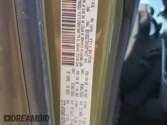 2013 Jeep Wrangler Sahara с VIN 1C4AJWBG0DL593166, выставлен на аукционе Copart как лот 59514185 с пробегом 98 368 миль миль и Списание • Salvage title. История ставок и продаж доступна на DreamBid. Изображение 13.