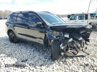 2024 Kia Telluride EX X-Line z VIN 5XYP3DGCXRG541965, wystawiony jako Copart lot #50863405 z przebiegiem 12 496 mil mil oraz Szkoda całkowita • Salvage title. Historia ofert i sprzedaży dostępna na DreamBid. Obrazek 4.