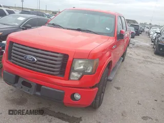 2012 Ford F-150 XL with VIN 1FTFW1CF3CFB42553, listed as a IAAI auction lot 41904608 with 303,617 mi miles. Bid and sale history available at carsss.com. Image 2.