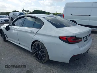 2021 BMW 5 Series 530i with VIN WBA53BH01MWX02468, listed as a IAAI auction lot 42115308 with 26,649 mi miles and . Bid and sale history available at DreamBid. Image 3.