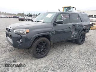 2024 Toyota 4Runner SR5 with VIN JTEEU5JR1R5312926, listed as a IAAI auction lot 41304373 with 2,396 mi miles and . Bid and sale history available at DreamBid. Image 17.
