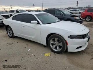 2017 Dodge Charger SXT with VIN 2C3CDXHG0HH574945, listed as a Copart auction lot 87864055 with 116,511 mi miles and Salvage Title. Bid and sale history available at carsss.com. Image 4.
