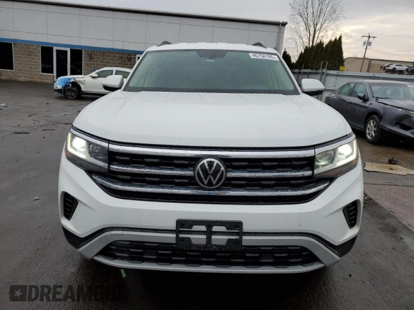 2021 Volkswagen Atlas SE z VIN 1V2LP2CA7MC514133, wystawiony jako Copart lot #46758195 z przebiegiem 48 184 mil mil oraz Szkoda całkowita • Salvage title. Historia ofert i sprzedaży dostępna na DreamBid. Obrazek 5.