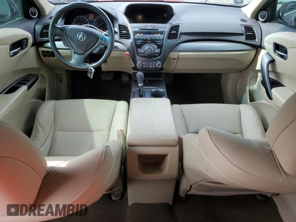 2014 Acura RDX Tech Pkg with VIN 5J8TB3H53EL001384, listed as a Copart auction lot 53322795 with 86,360 mi miles and Salvage Title. Bid and sale history available at carsss.com. Image 8.