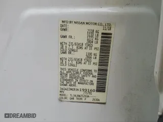 2018 Nissan Murano Platinum with VIN 5N1AZ2MG9JN199160, listed as a Copart auction lot 87759595 with 122,841 mi miles and Salvage Title. Bid and sale history available at carsss.com. Image 14.
