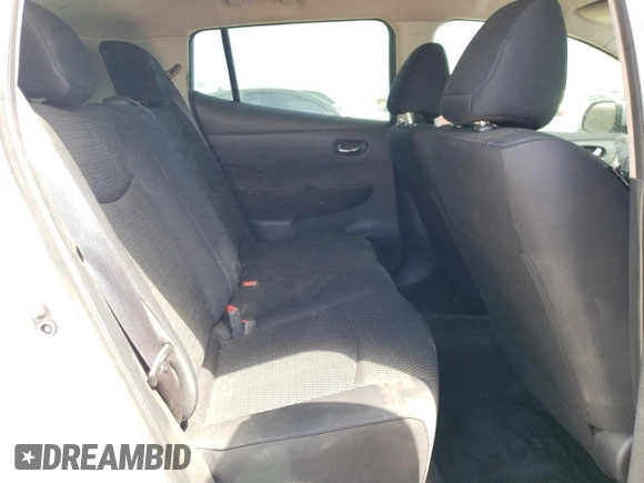2016 Nissan LEAF S with VIN 1N4AZ0CP6GC311160, listed as a Copart auction lot 63254853 with 59,855 mi miles. Bid and sale history available at carsss.com. Image 10.