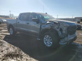 2023 Chevrolet Silverado 1500 Custom with VIN 3GCPDBEK8PG202180, listed as a Copart auction lot 46926185 with 26,043 mi miles and Salvage Title. Bid and sale history available at DreamBid. Image 4.