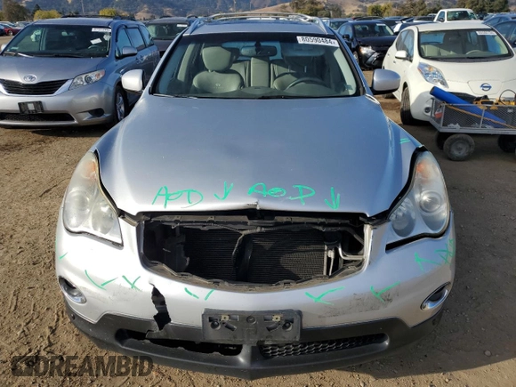 2008 Infiniti EX Journey with VIN JNKAJ09E28M304224, listed as a Copart auction lot 80590484 with 118,703 mi miles and Salvage Title. Bid and sale history available at DreamBid. Image 5.