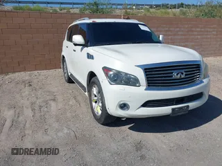 2012 Infiniti QX56 8-passenger z VIN JN8AZ2NC0C9317967, wystawiony jako IAAI lot #42404920 z przebiegiem 165 917 mil mil oraz . Historia ofert i sprzedaży dostępna na DreamBid. Obrazek 1.