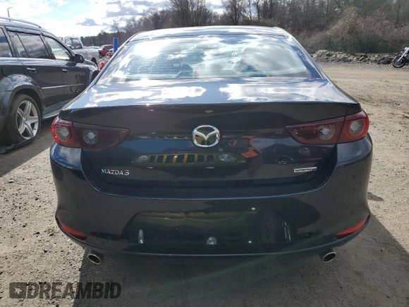 2025 Mazda 3 S Select Sport with VIN JM1BPABM7S1760319, listed as a Copart auction lot 48072345 with 3,558 mi miles and Clean Title. Bid and sale history available at DreamBid. Image 6.