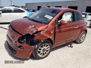 2012 FIAT 500 Pop with VIN 3C3CFFAR3CT363836, listed as a Copart auction lot 58425425 with Not provided miles and Salvage title. Bid and sale history available at DreamBid. Image 1.