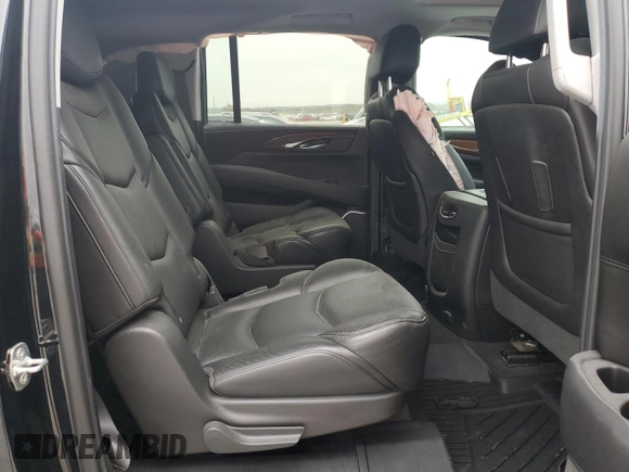 2019 Cadillac Escalade ESV Premium Luxury z VIN 1GYS3JKJXKR210075, wystawiony jako Copart lot #81548984 z przebiegiem Nie podano mil oraz Szkoda całkowita • Salvage title. Historia ofert i sprzedaży dostępna na DreamBid. Obrazek 10.