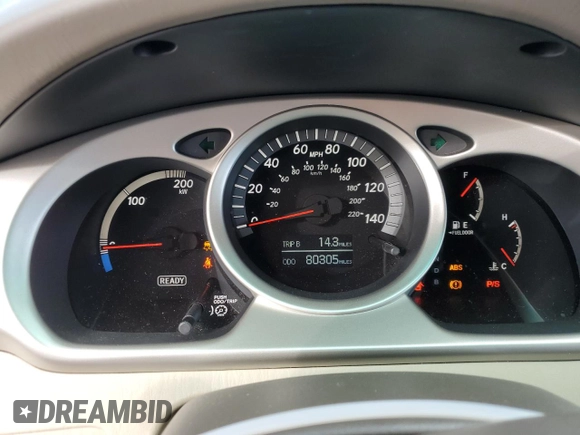 2007 Toyota Highlander Hybrid with VIN JTEHW21A970046744, listed as a Copart auction lot 72814474 with 80,305 mi miles and Salvage Title. Bid and sale history available at carsss.com. Image 9.
