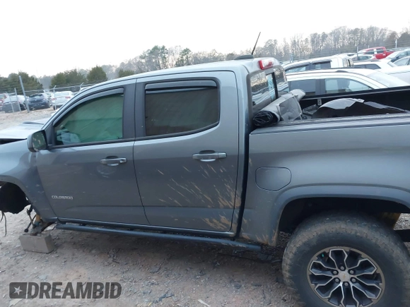2018 Chevrolet Colorado 4WD ZR2 with VIN 1GCPTEE12J1297871, listed as a IAAI auction lot 41816842 with 101,872 mi miles. Bid and sale history available at carsss.com. Image 15.