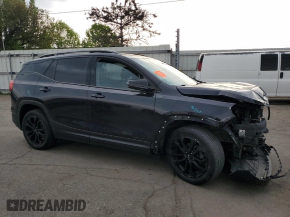 2019 GMC Terrain SLE z VIN 3GKALTEV0KL360784, wystawiony jako Copart lot #54321905 z przebiegiem 96 056 mil mil oraz Szkoda całkowita • Salvage title. Historia ofert i sprzedaży dostępna na DreamBid. Obrazek 4.