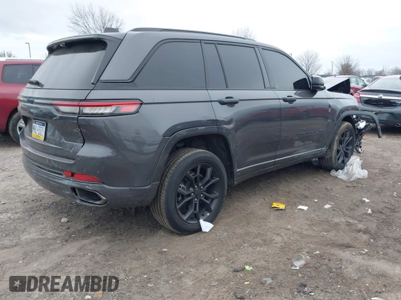 2024 Jeep Grand Cherokee z VIN 1C4RJYB6XR8955858, wystawiony jako IAAI lot #41724210 z przebiegiem Nie podano mil oraz . Historia ofert i sprzedaży dostępna na DreamBid. Obrazek 4.