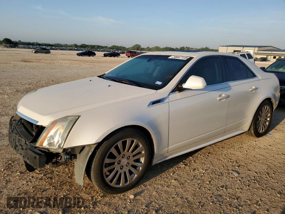 2012 Cadillac CTS Premium with VIN 1G6DP5E38C0119855, listed as a Copart auction lot 56647135 with 162,192 mi miles and Salvage title. Bid and sale history available at DreamBid. Image 1.