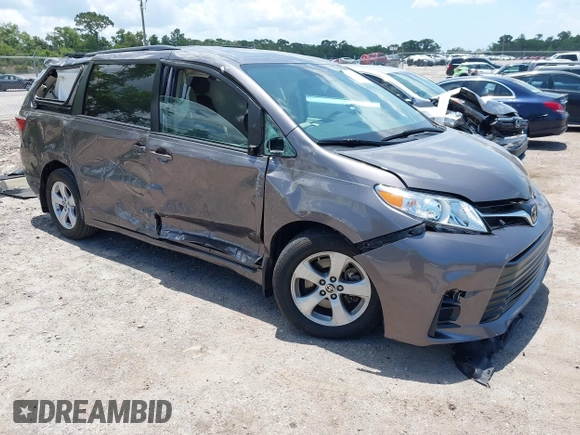 2020 Toyota Sienna LE Auto Access Seat with VIN 5TDKZ3DC9LS086866, listed as a IAAI auction lot 42353682 with 60,951 mi miles and . Bid and sale history available at DreamBid. Image 1.