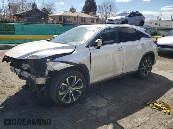 2017 Lexus RX with VIN 2T2BGMCA4HC011743, listed as a Copart auction lot 50624615 with 130,111 mi miles and Salvage Title. Bid and sale history available at carsss.com. Image 1.