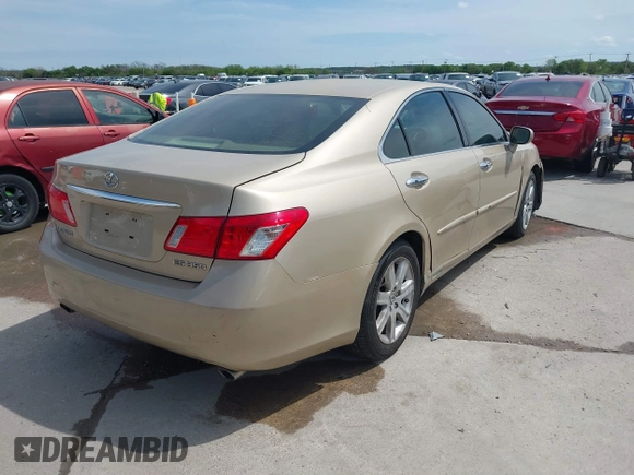 2008 Lexus ES 350 with VIN JTHBJ46G382231376, listed as a IAAI auction lot 41886315 with 219,534 mi miles. Bid and sale history available at carsss.com. Image 4.
