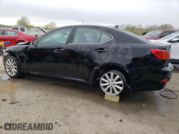 2010 Lexus IS 250 with VIN JTHCF5C2XA5036481, listed as a Copart auction lot 53148885 with 168,307 mi miles and Non repairable. Bid and sale history available at DreamBid. Image 2.