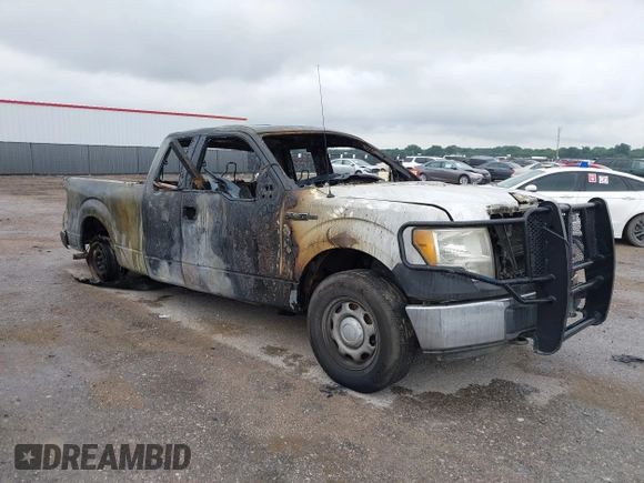 2010 Ford F-150 XL with VIN 1FTEX1EW1AFD20155, listed as a IAAI auction lot 42483398 with Not provided miles and . Bid and sale history available at DreamBid. Image 1.