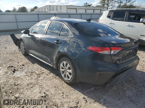 2024 Toyota Corolla LE with VIN 5YFB4MDE9RP221142, listed as a Copart auction lot 47829525 with 0 mi miles and Salvage Title. Bid and sale history available at carsss.com. Image 2.