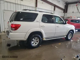 2006 Toyota Sequoia SR5 with VIN 5TDBT44A26S263705, listed as a Copart auction lot 47549295 with 221,213 mi miles and Non Repairable. Bid and sale history available at carsss.com. Image 3.