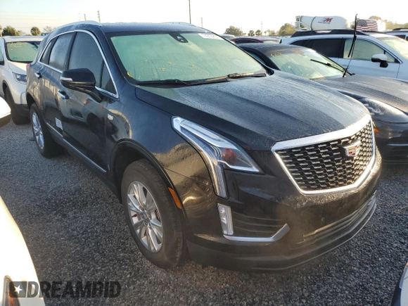 2022 Cadillac XT5 FWD Luxury with VIN 1GYKNAR47NZ100986, listed as a Copart auction lot 74203834 with Not provided miles and Non repairable. Bid and sale history available at DreamBid. Image 4.