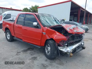 2002 Ford F-150 XLT with VIN 1FTRW07L62KC34432, listed as a IAAI auction lot 41816271 with 263,813 mi miles and . Bid and sale history available at DreamBid. Image 1.